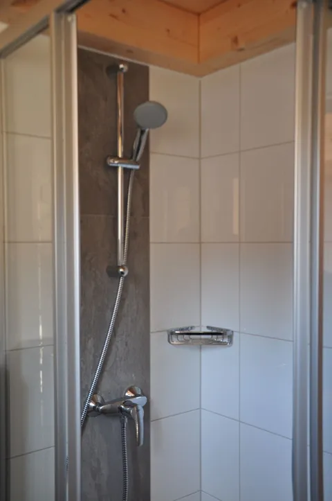 Regendouche in de badkamer