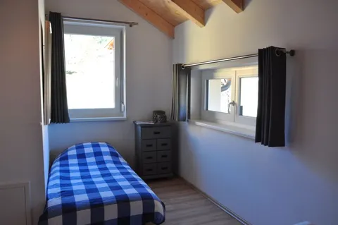 Eenpersoonsbed in de derde slaapkamer